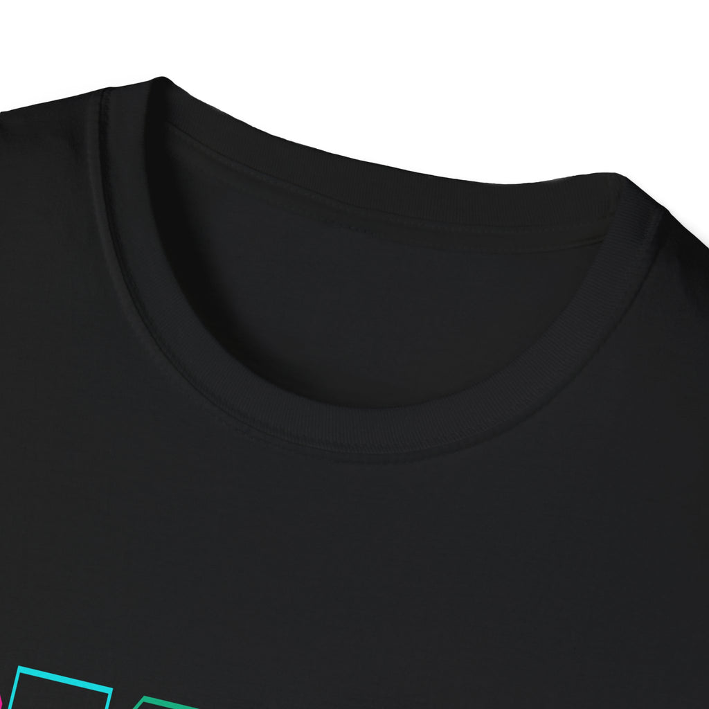 Neon Second Grade Back to School T-Shirt - Black Gildan Softstyle Tee