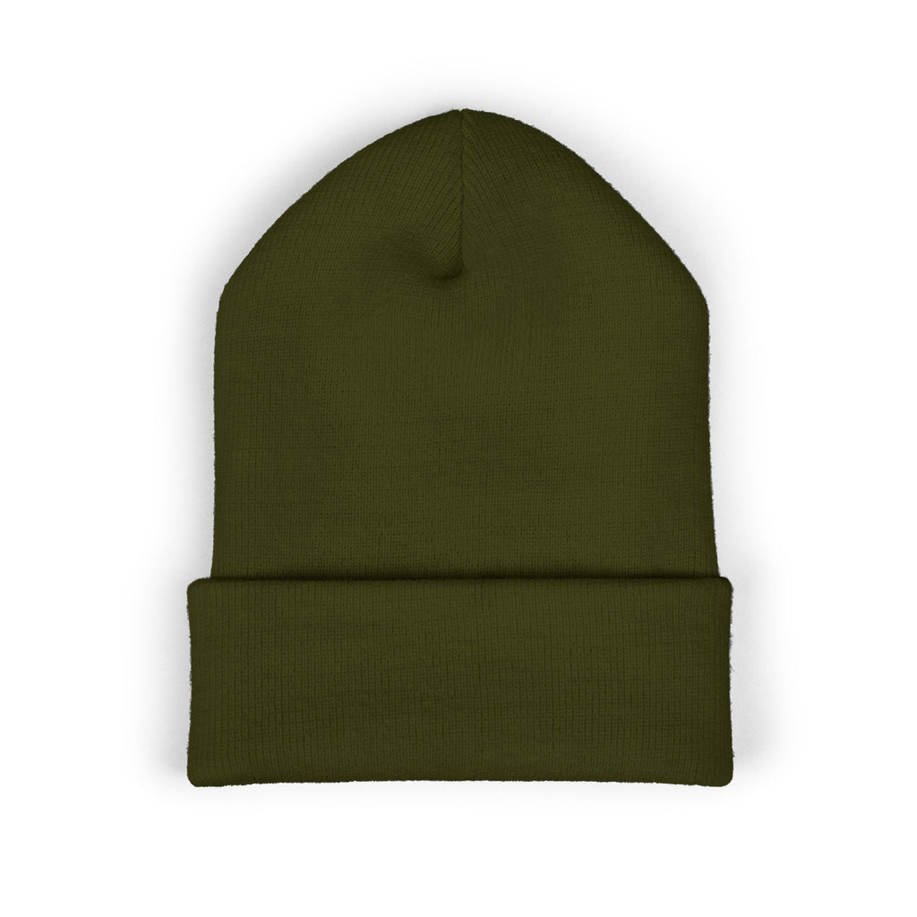 Act Fitness Embroidered Cuffed Beanie — Athletic Winter Knit Hat
