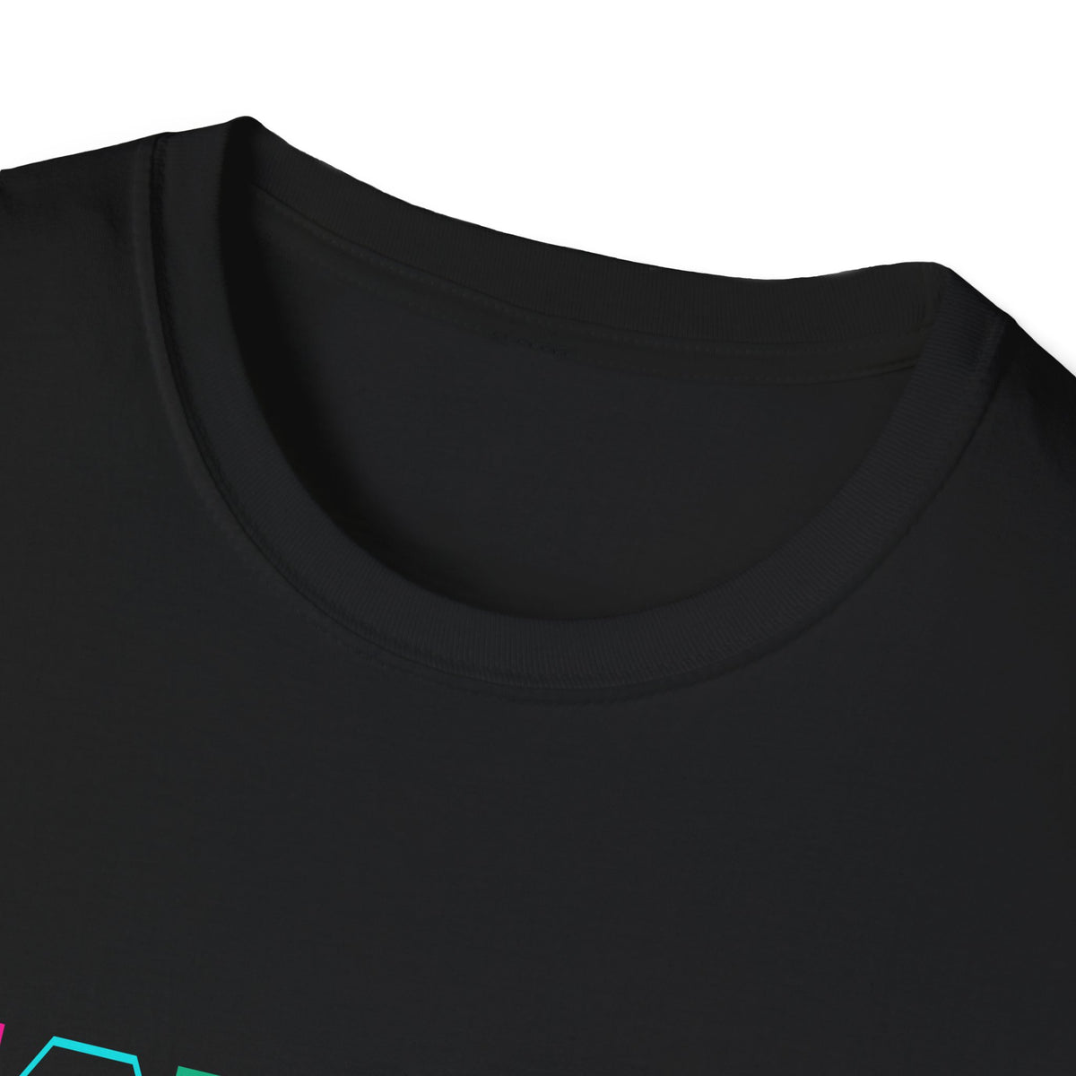 Neon Fourth Grade Back to School T-Shirt - Black Gildan Softstyle Tee