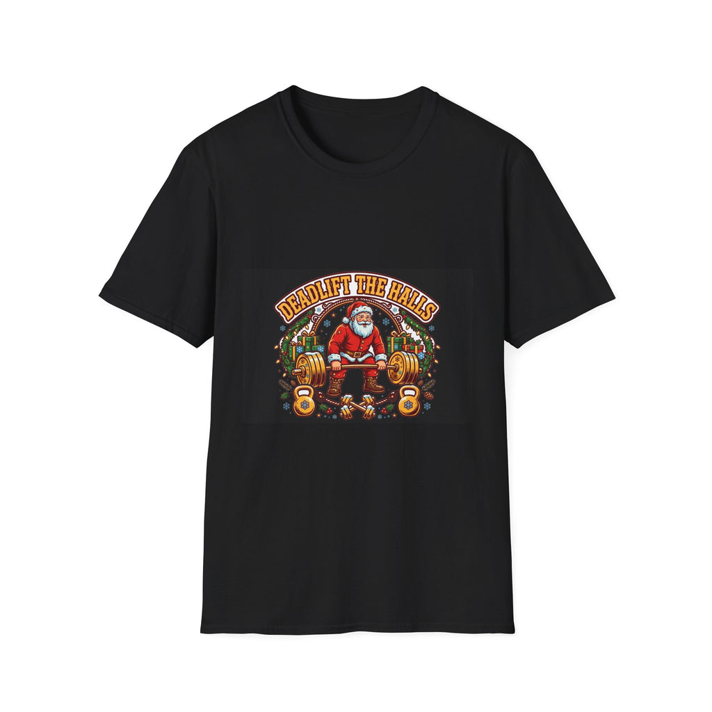 Act Fitness Deadlift the Halls T-Shirt
