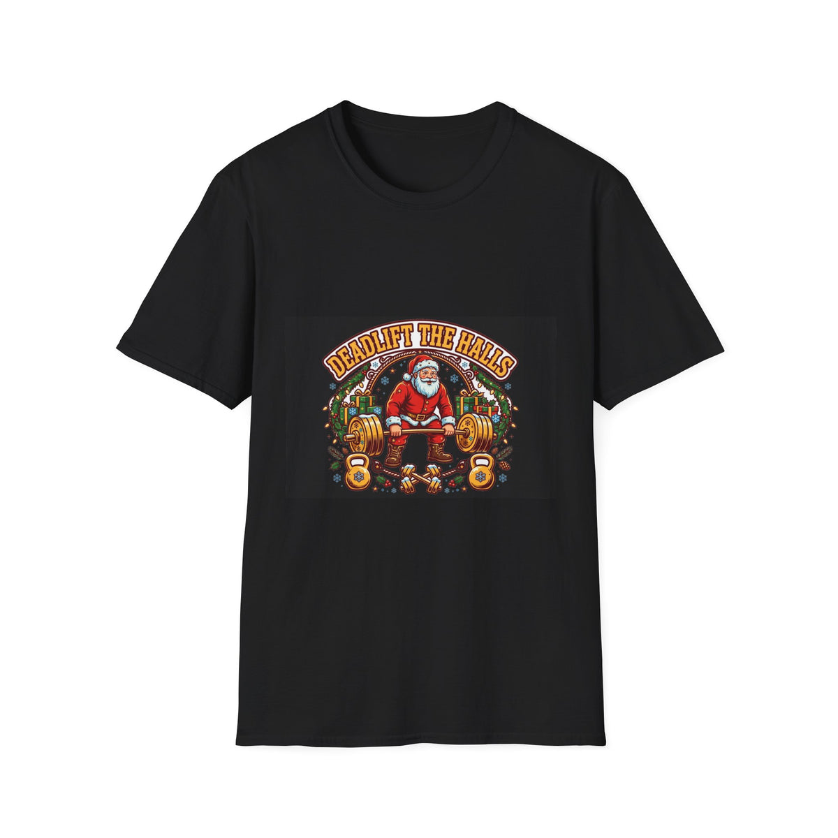 Act Fitness Deadlift the Halls T-Shirt