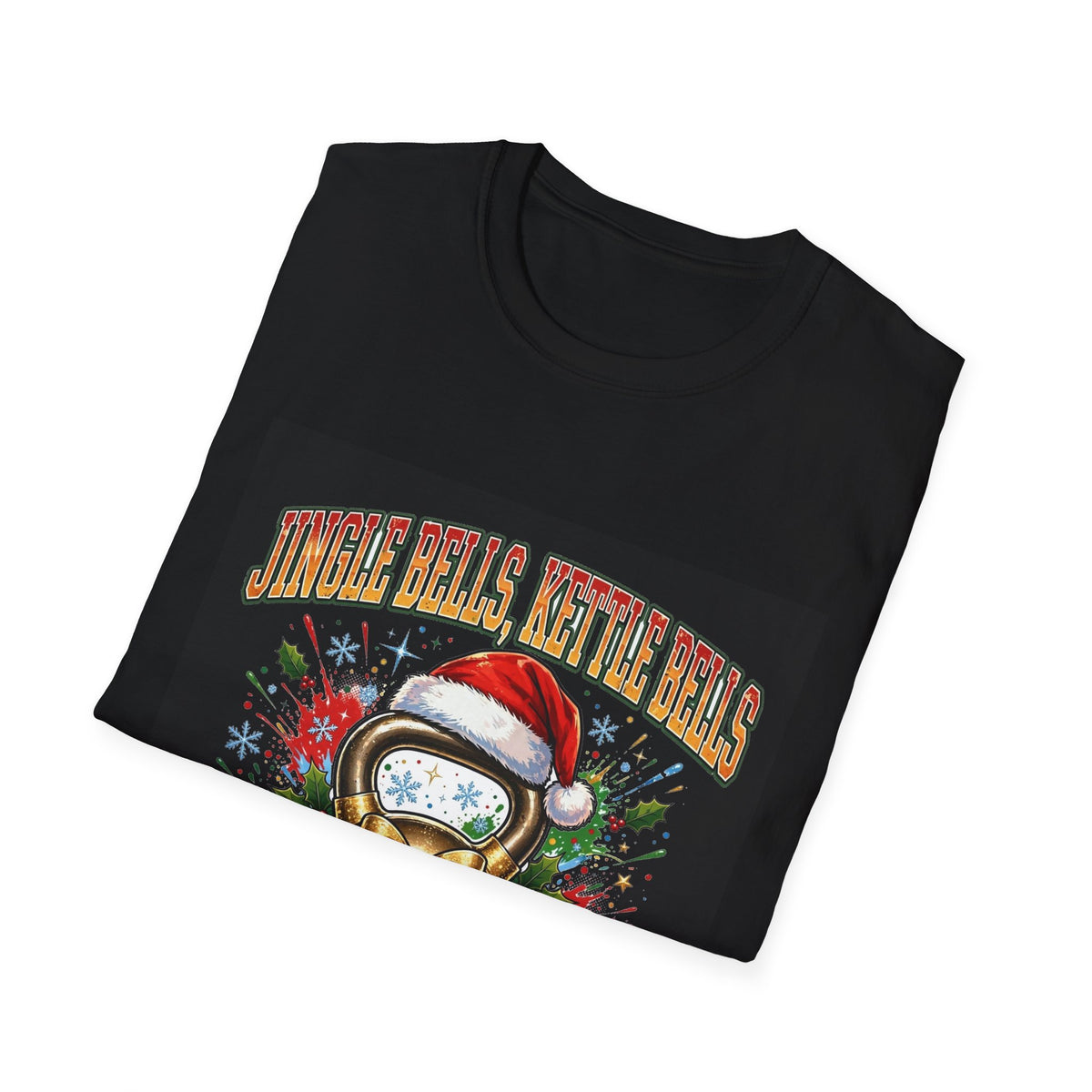 Act Fitness Jingle Bells Kettle Bells T-Shirt