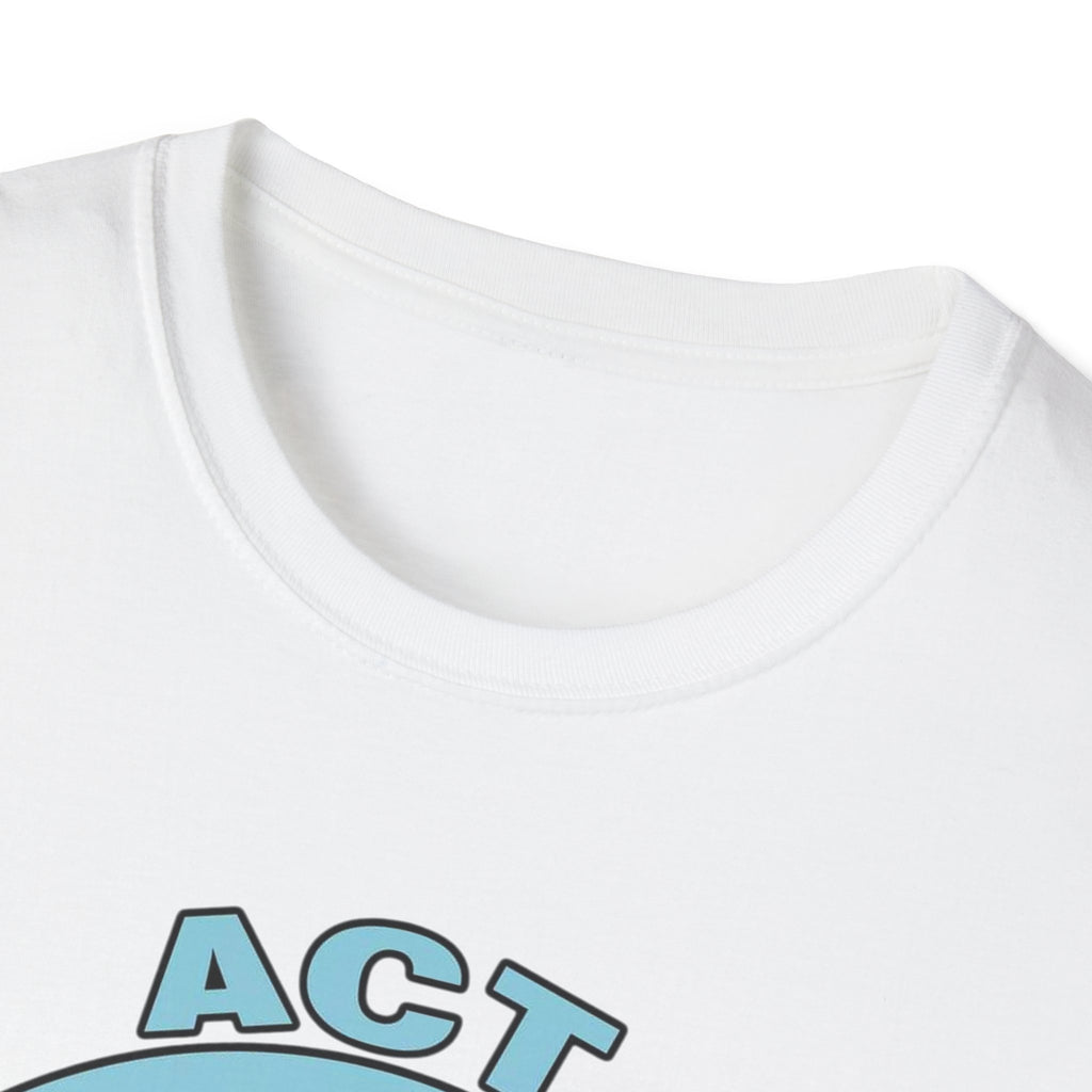 Act Fitness Muscle Cartoon T-Shirt — Funny Gym Workout Tee