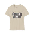 Hello Fourth Grade Camo Back to School T-Shirt - Sand Gildan Softstyle Tee