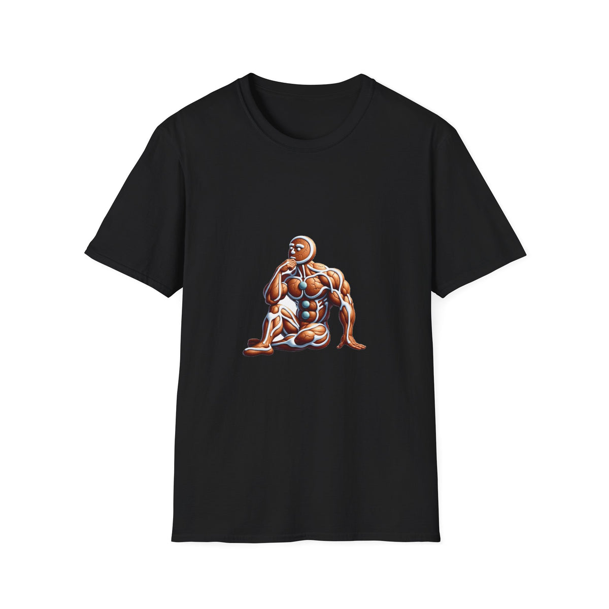 Act Fitness Gingerbread Thinker T-Shirt