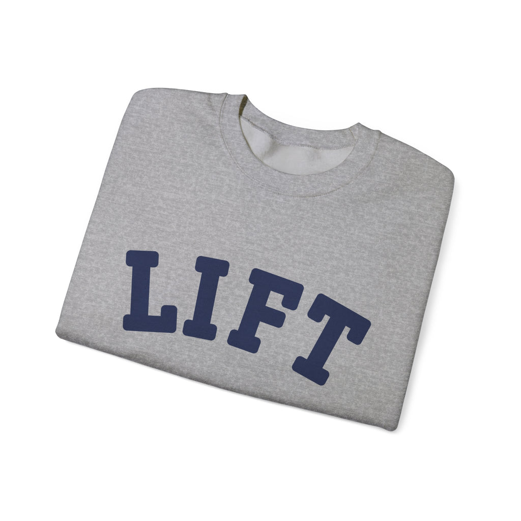 LIFT Collegiate Crewneck Sweatshirt - Sport Grey Gildan
