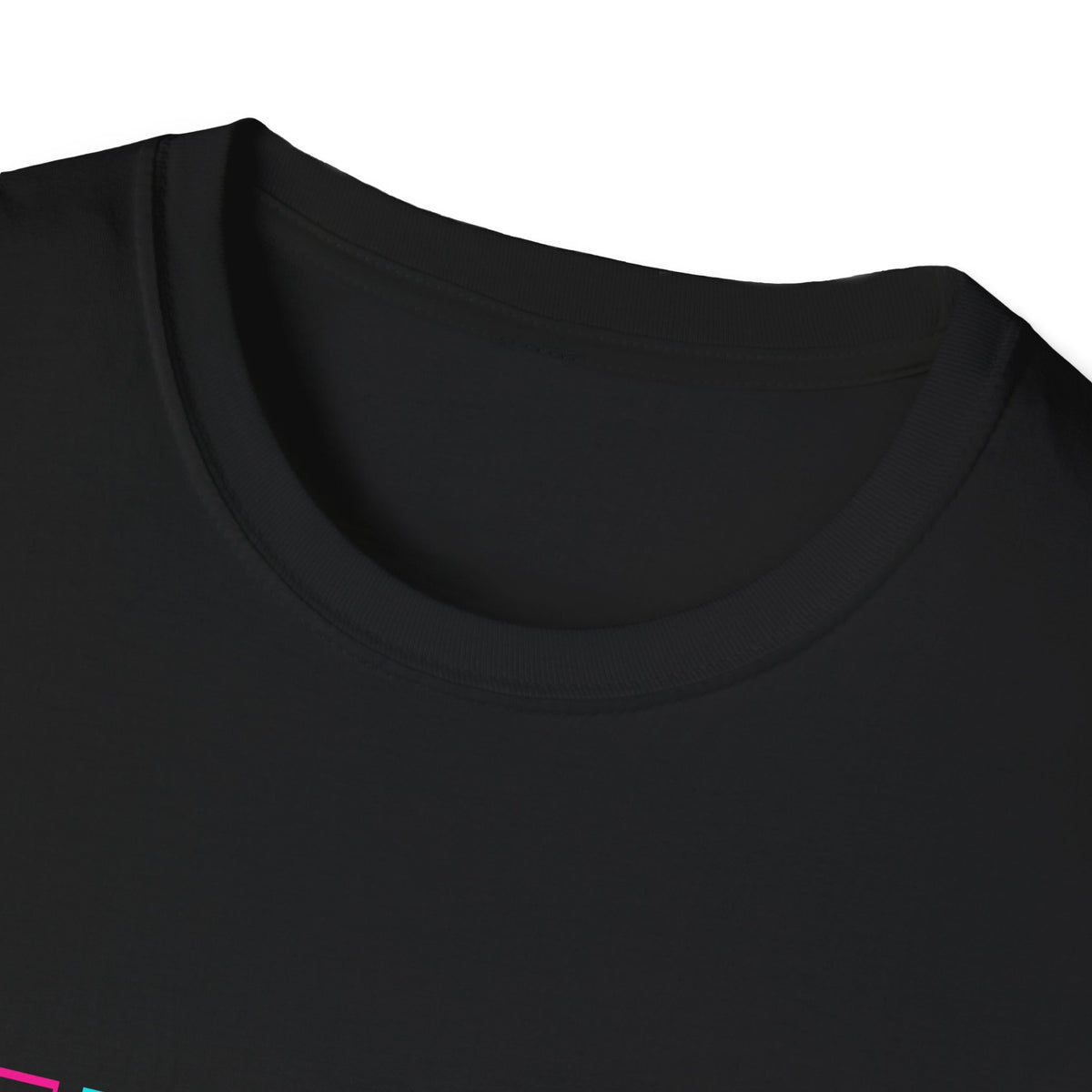 Neon Kindergarten Back to School T-Shirt - Black Gildan Softstyle Tee