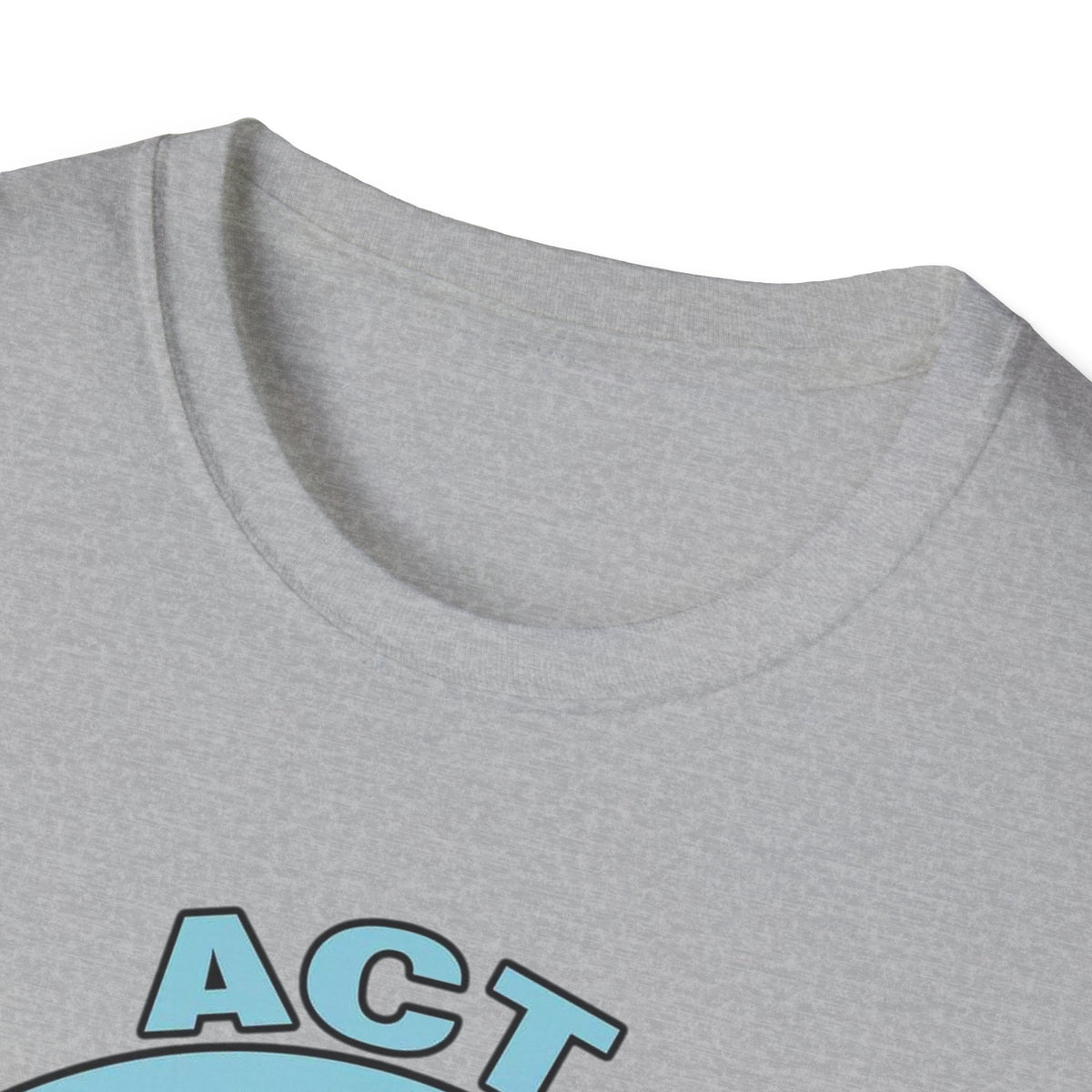 Act Fitness Muscle Cartoon T-Shirt — Funny Gym Workout Tee