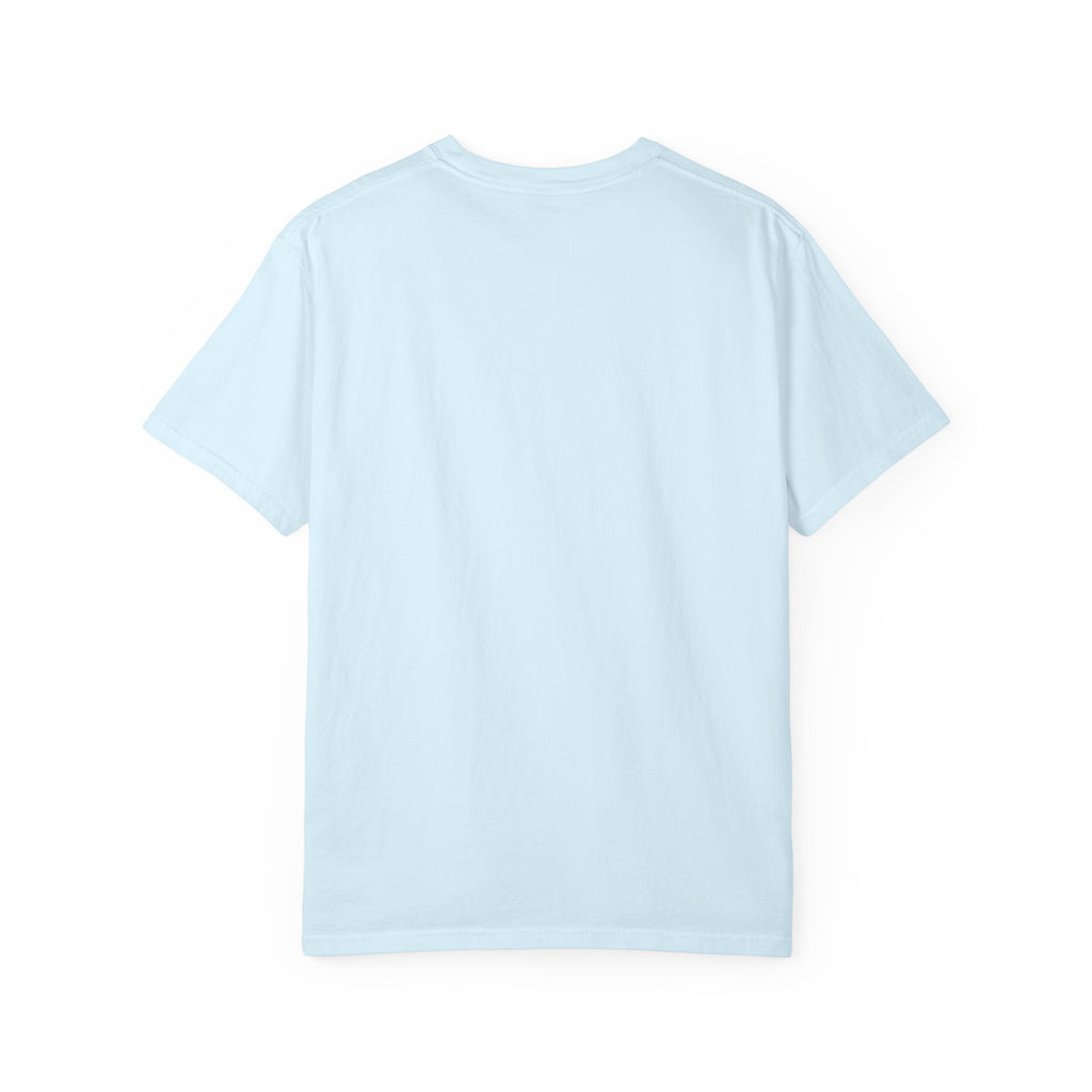 Hello First Grade Camo Back to School T-Shirt - Chambray Comfort Colors Garment-Dyed Tee