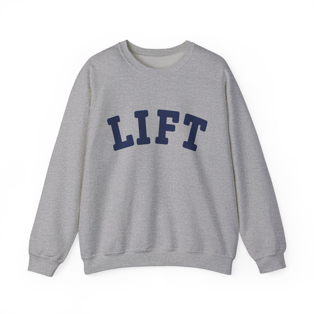 LIFT Collegiate Crewneck Sweatshirt - Sport Grey Gildan
